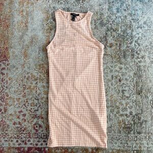 Forever 21 Pink Gingham Mini Dress